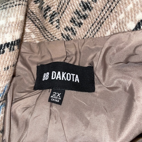 BB DAKOTA TRIBAL WRAP COAT WOOL BLEND SZ 2X - Picture 10 of 10